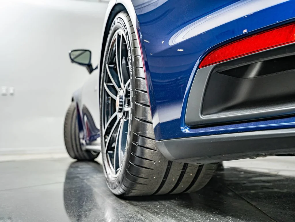 Certified Used 2021 Blue Porsche Turbo S image 65