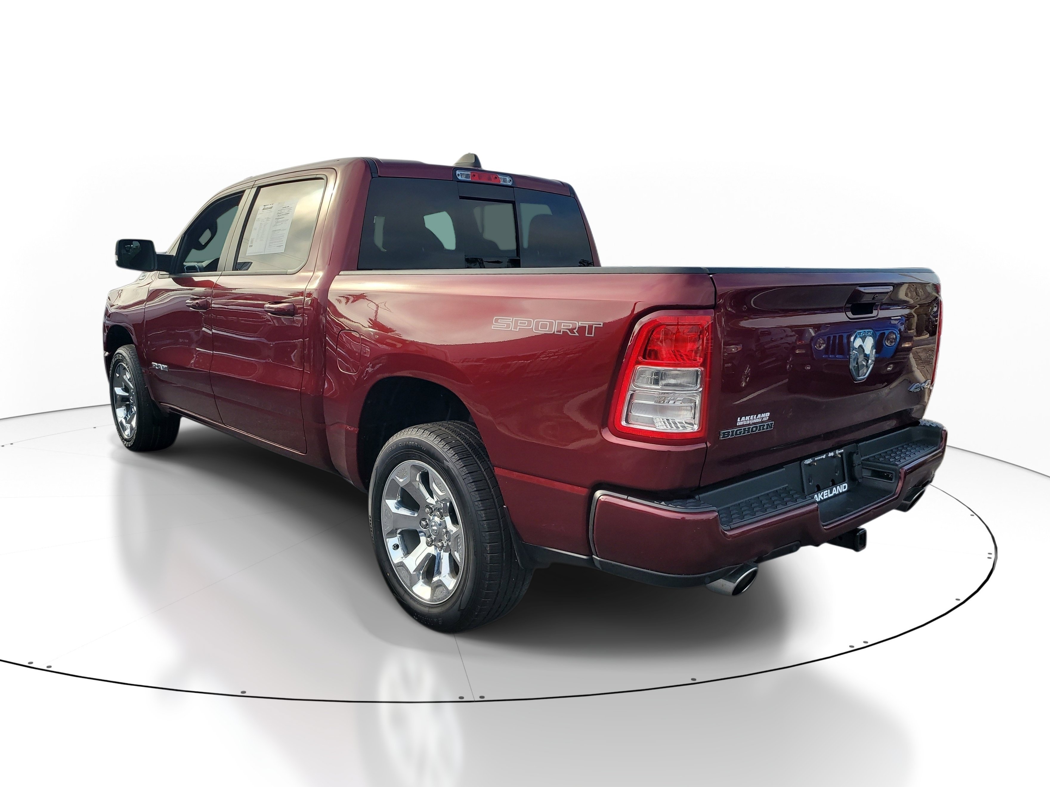 Used 2022 Delmonico Red Pearlcoat Ram Big Horn image 5
