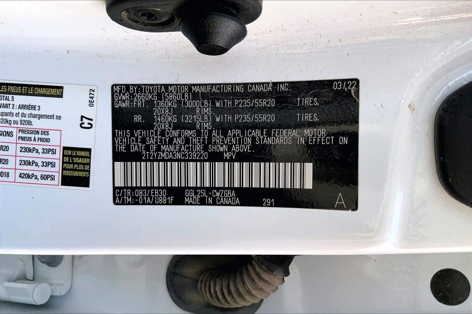 Used 2022 Ultra White Lexus F SPORT Handling image 71