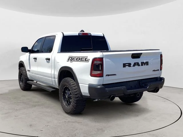 Used 2022 Bright White Clearcoat Ram Rebel image 3