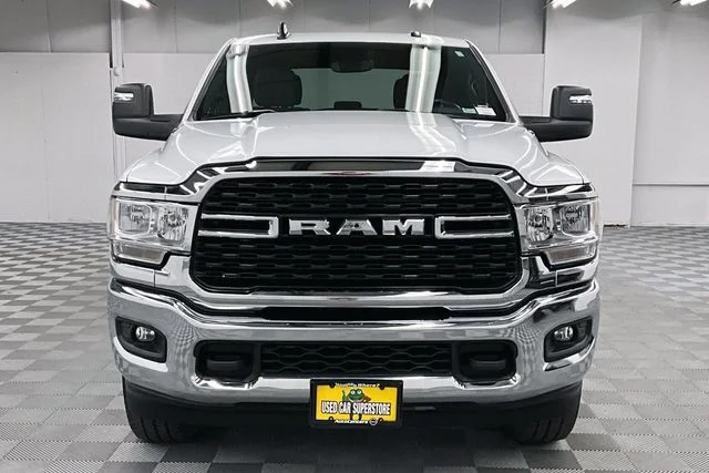 Used 2024 Bright White Clearcoat Ram Big Horn image 4