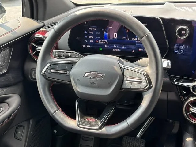 Used 2024 Sterling Gray Metallic Chevrolet RS image 12