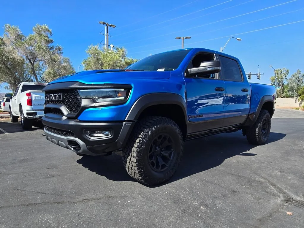 Used 2023 Hydro Blue Pearlc Ram TRX image 2
