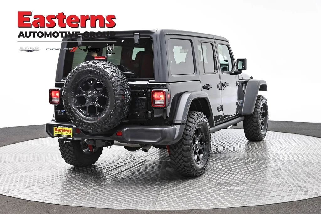 Used 2025 Black Jeep Willys 4xe image 6