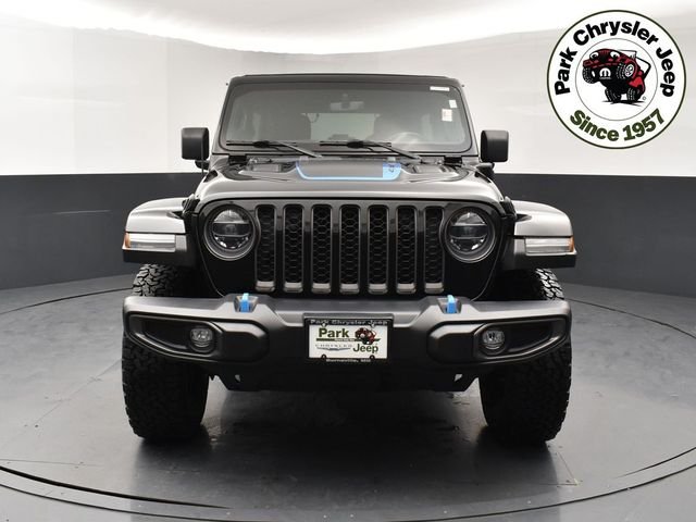 Used 2021 Jeep Wrangler Unlimited Rubicon 4XE with VIN 1C4JJXR64MW750232 for sale in Burnsville, Minnesota