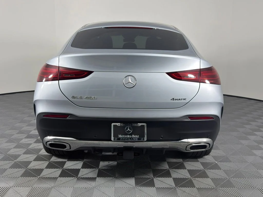 New 2026 Silver Mercedes-Benz GLE 450 Coupe image 8