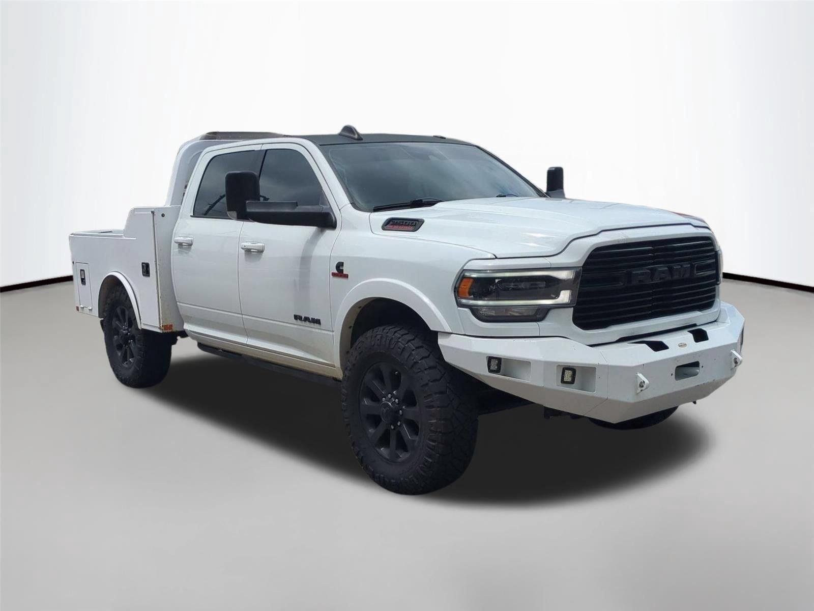 Used 2022 Bright White Clearcoat Ram Laramie image 6