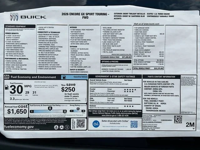 2026 Buick Encore GX Sport Touring - Photo 21