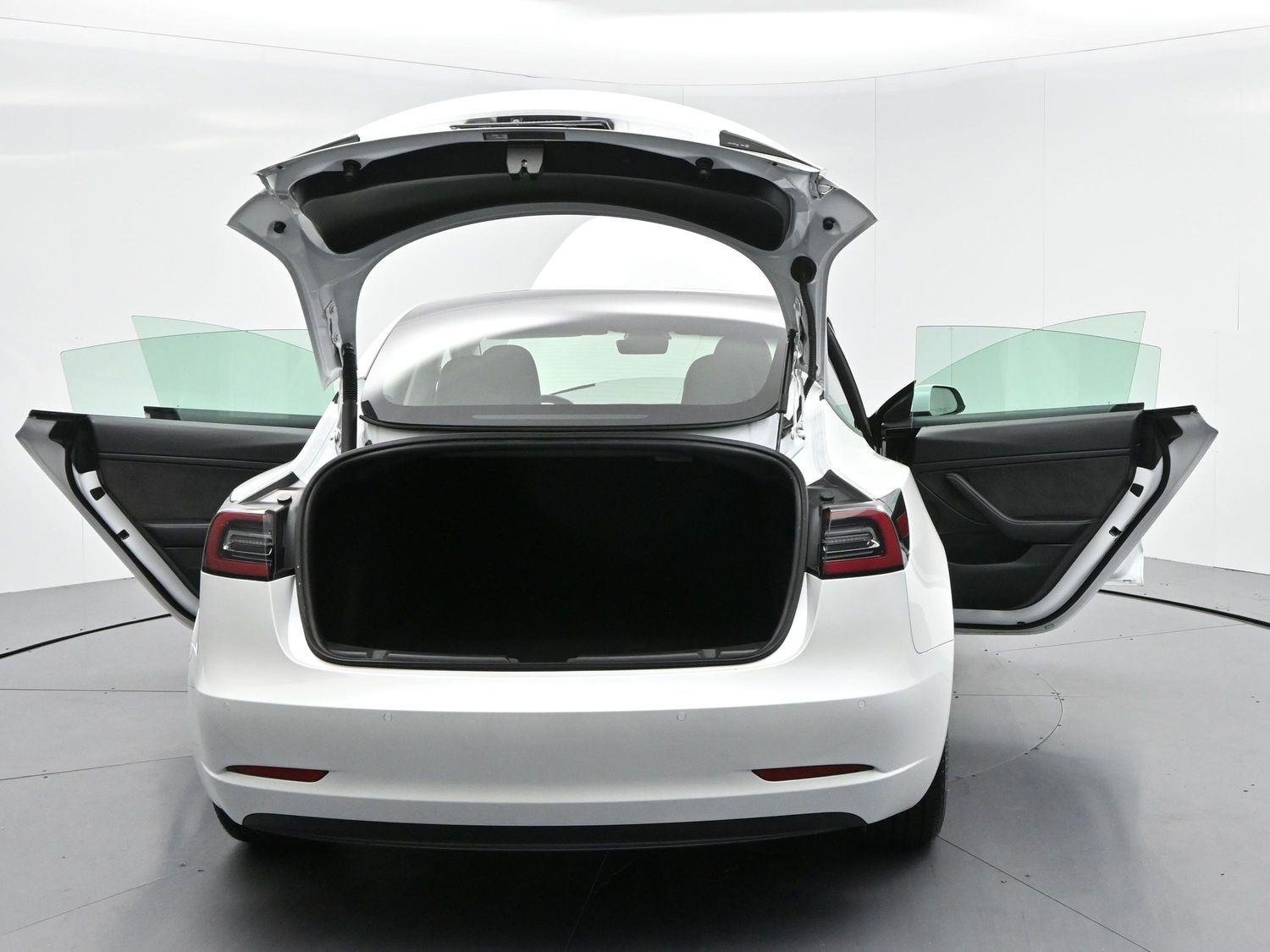 Used 2021 Pearl White Multi-Coat Tesla Standard Range Plus image 41
