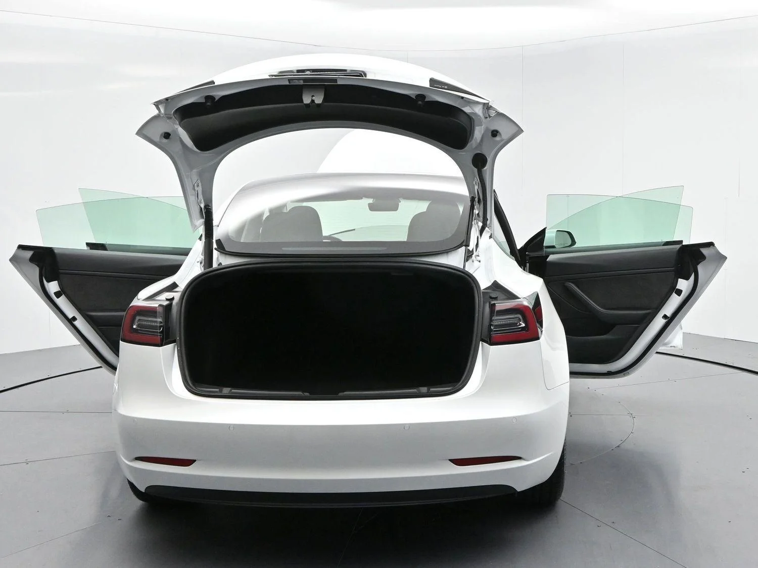 Used 2021 Pearl White Multi-Coat Tesla Standard Range Plus image 41
