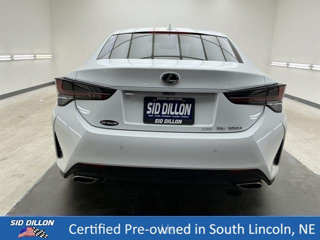 Certified Used 2024 ULTRA WHITE Lexus RC 350 F SPORT image 5