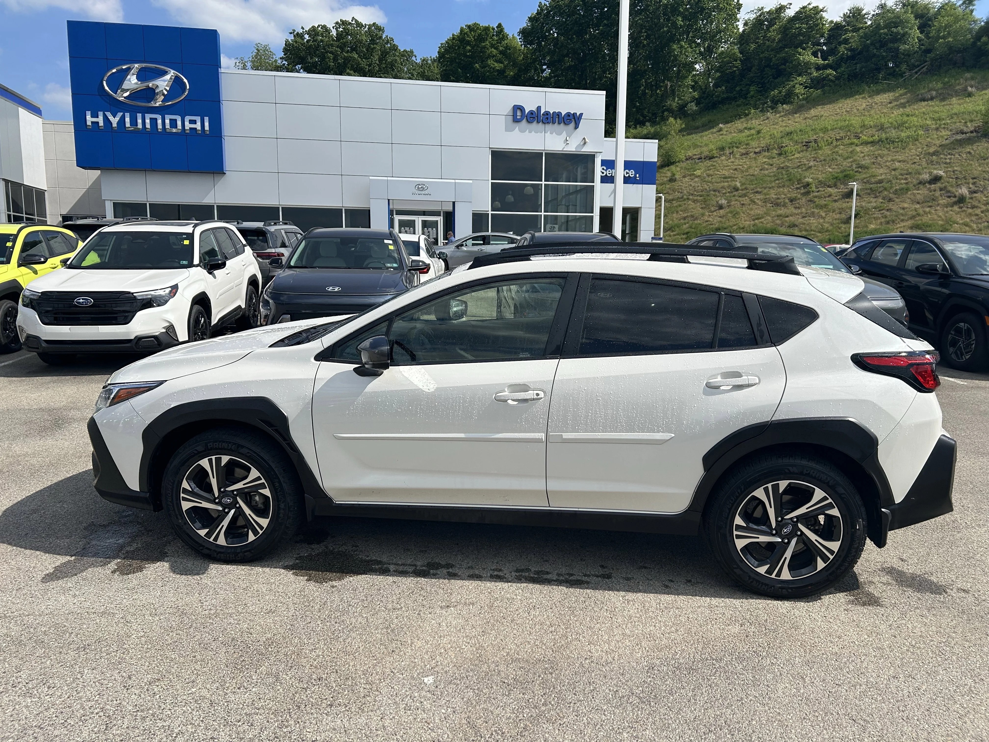 Used 2024 Crystal White Pearl Subaru Premium image 8