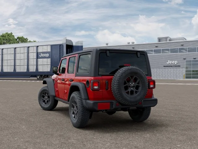 New 2027 Firecracker Red Clear-Coat Paint Jeep  image 3