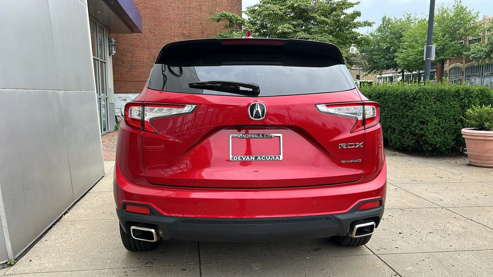 Certified Used 2023 Performance Red Pearl Acura SH-AWD TECH image 6