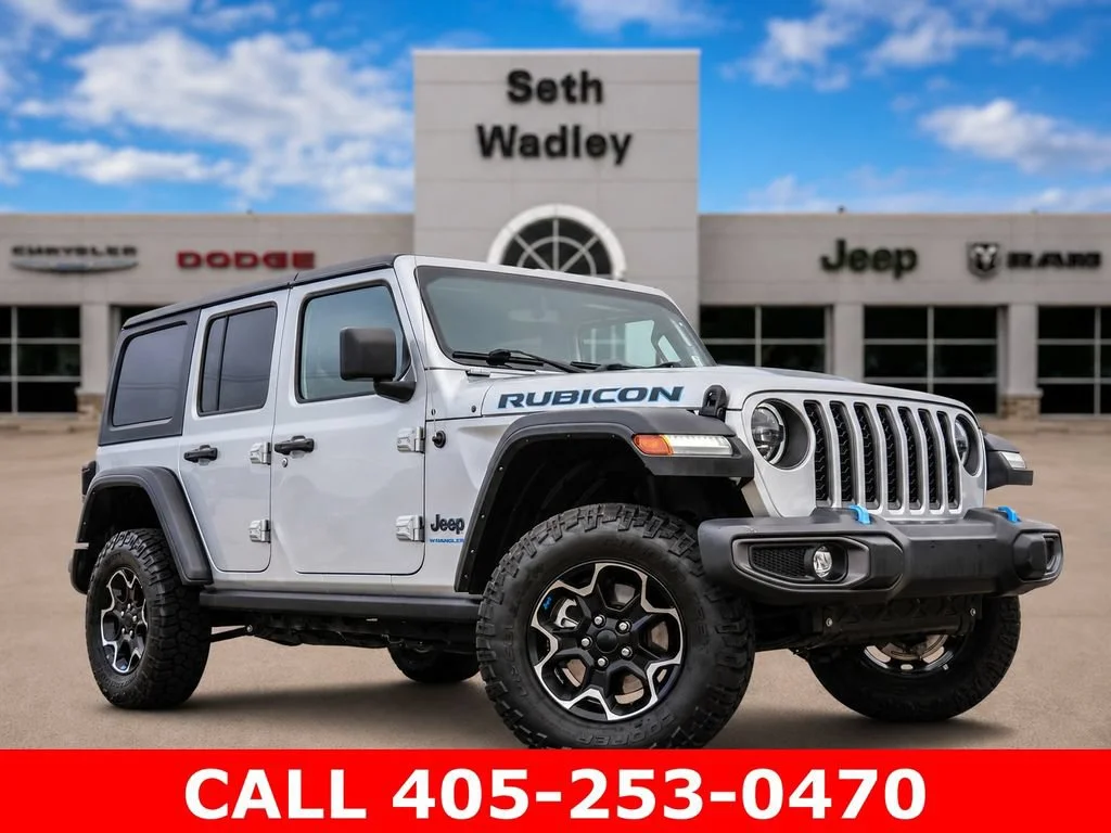 Used 2023 Silver Jeep Rubicon 4x4 image 1