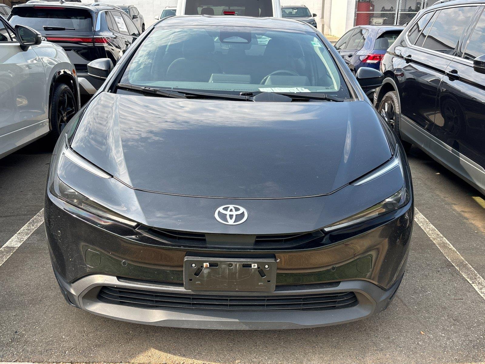 Used 2023 Midnight Black Metallic Toyota LE image 8