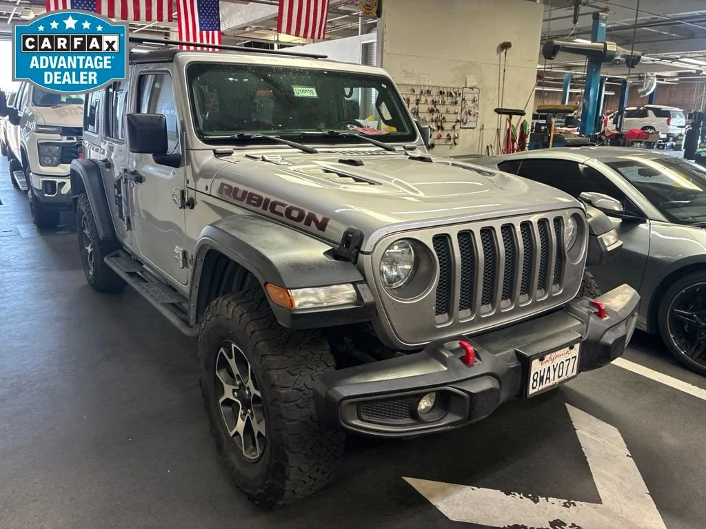 Used 2021 Billet Silver M Jeep Unlimited Rubicon image 1