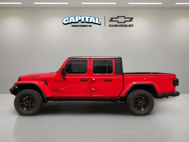 Used 2021 Red Jeep Willys image 2
