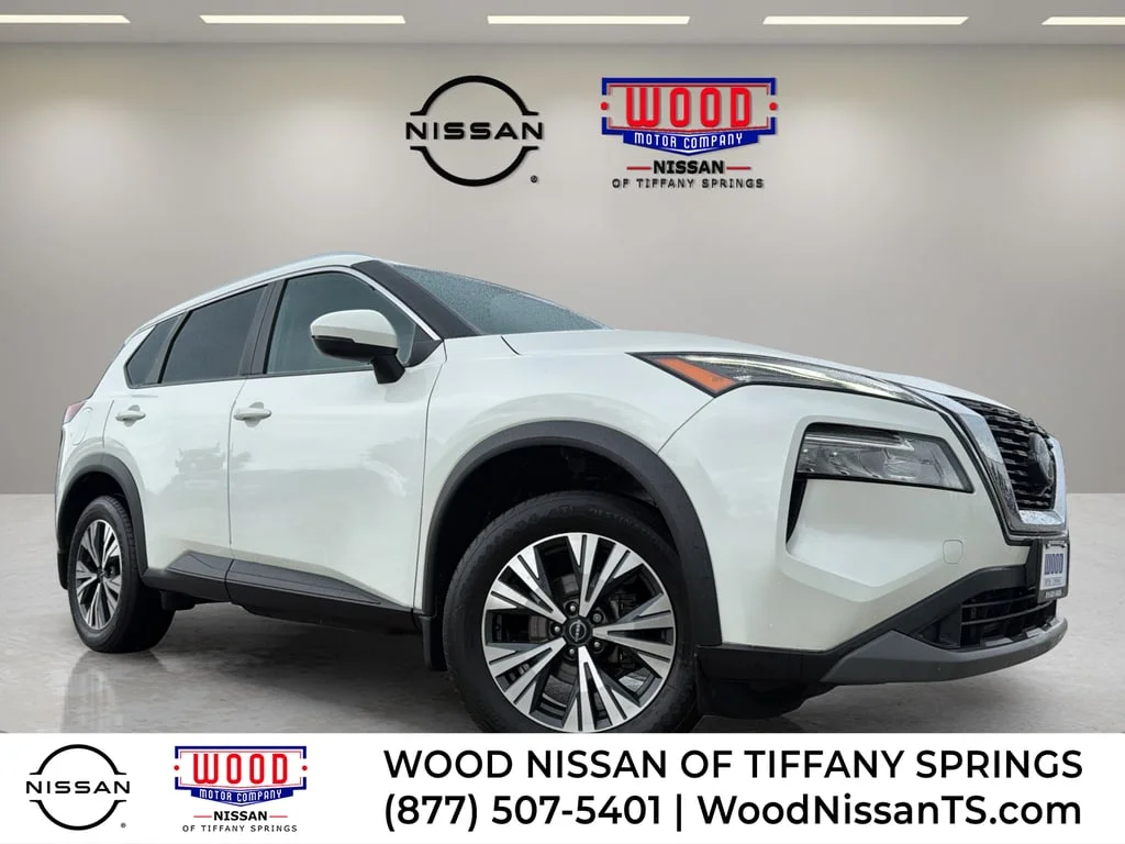 Certified Used 2023 Pearl White Tricoat Nissan SV image 1