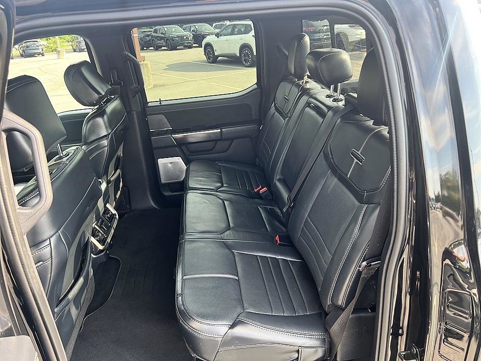 Used 2023 Black Metallic Ford Platinum image 14