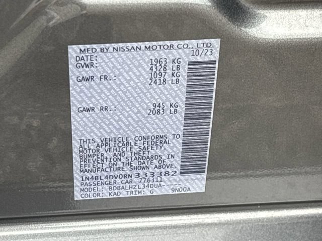 2024 Nissan Altima SV - Photo 28