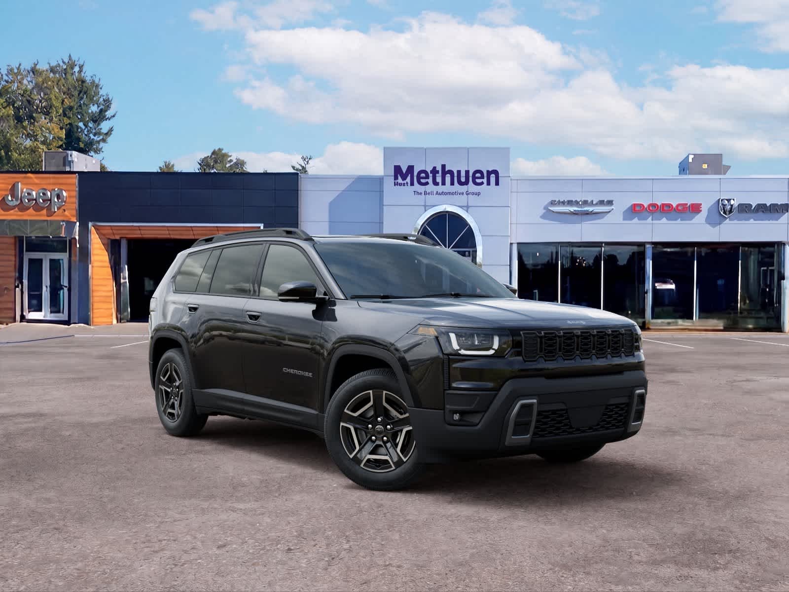 New 2026 Diamond Black Crystal Pearlcoat Jeep Limited image 5