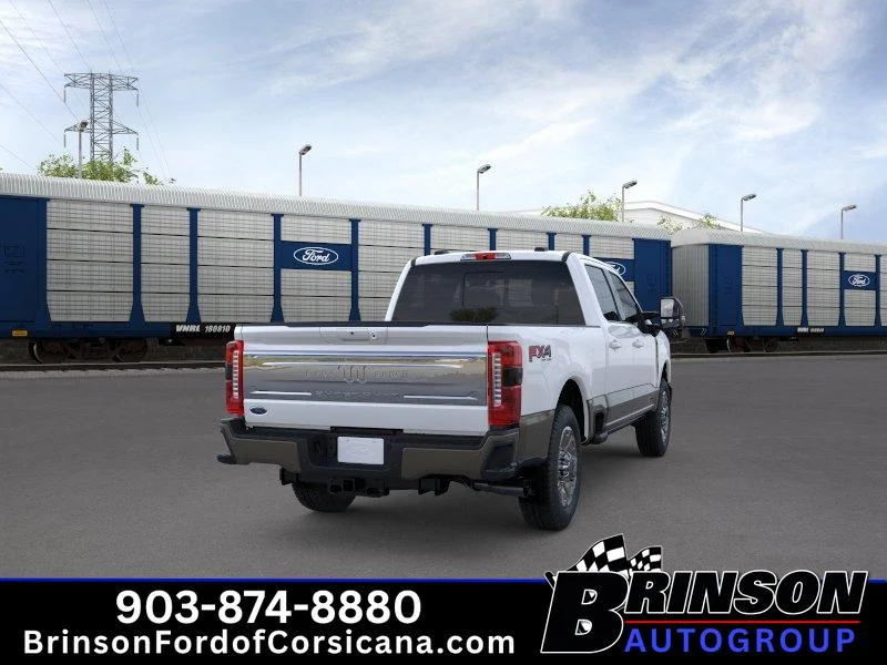 New 2026 Star White Metallic Tri-Coat Ford King Ranch image 8