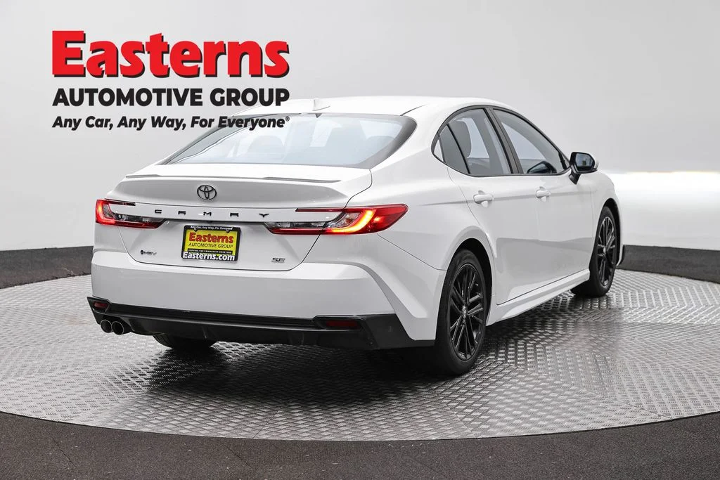Used 2025 White Toyota SE image 5