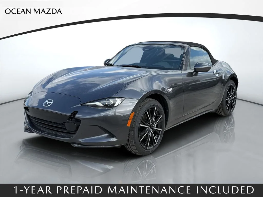 New 2026 Machine Gray Metallic Mazda Grand Touring image 1