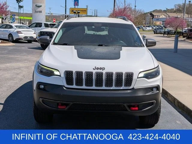Used 2019 White Jeep Trailhawk image 10