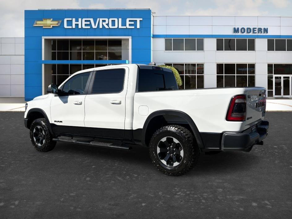 Used 2019 Bright White Clearcoat Ram Rebel image 2