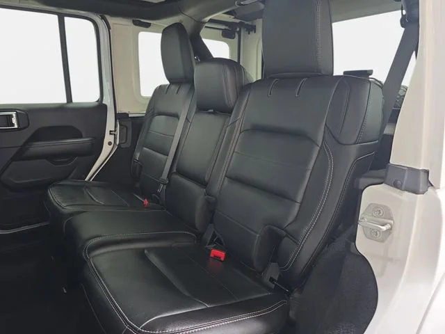 Certified Used 2020 Bright White Clearcoat Jeep Unlimited Sahara image 11