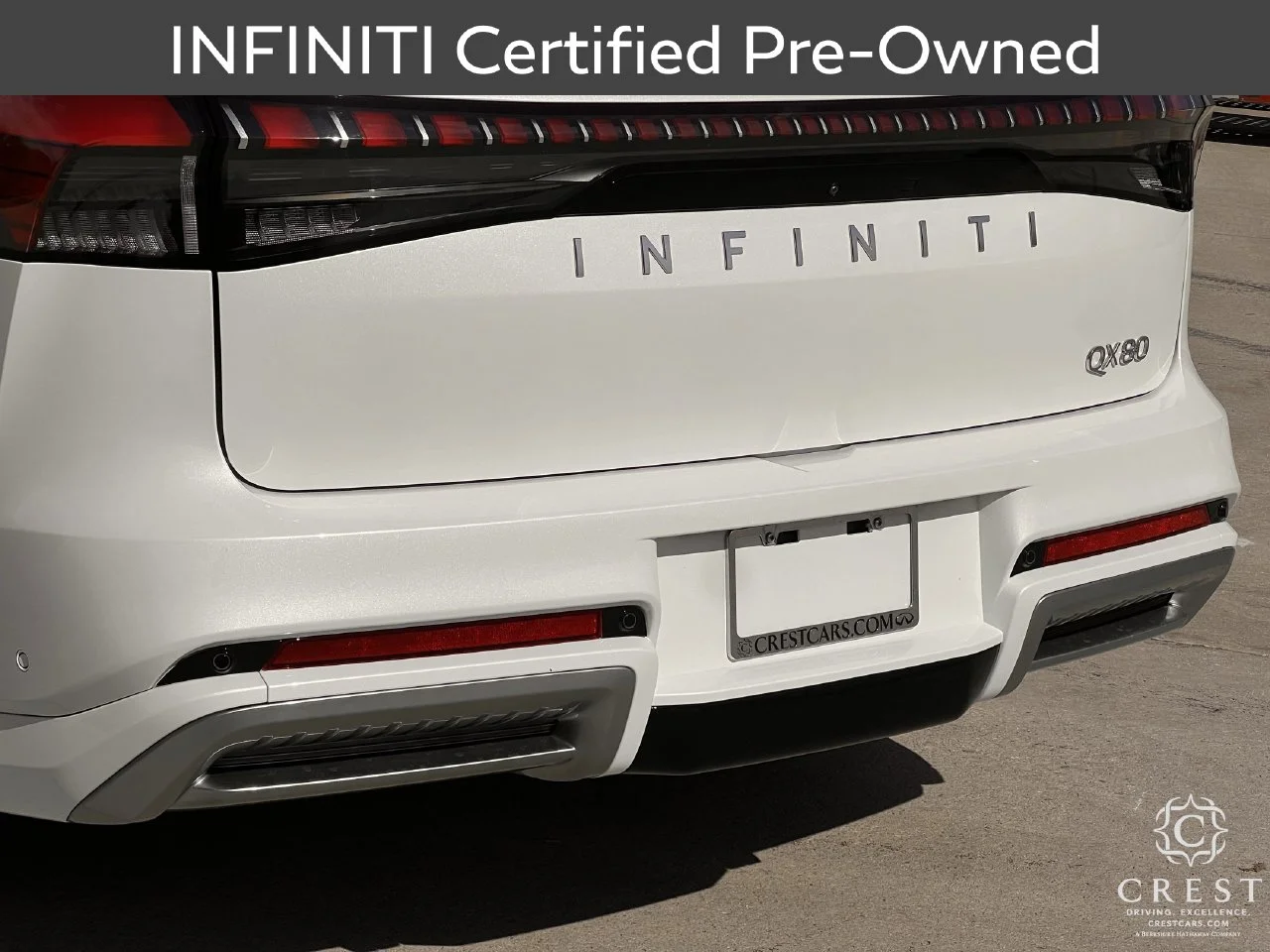 Certified Used 2026 Radiant White INFINITI LUXE image 7