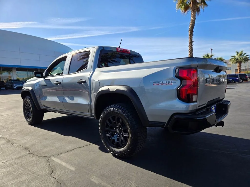 Used 2025 Sterling Gray Metallic Chevrolet Trail Boss image 4