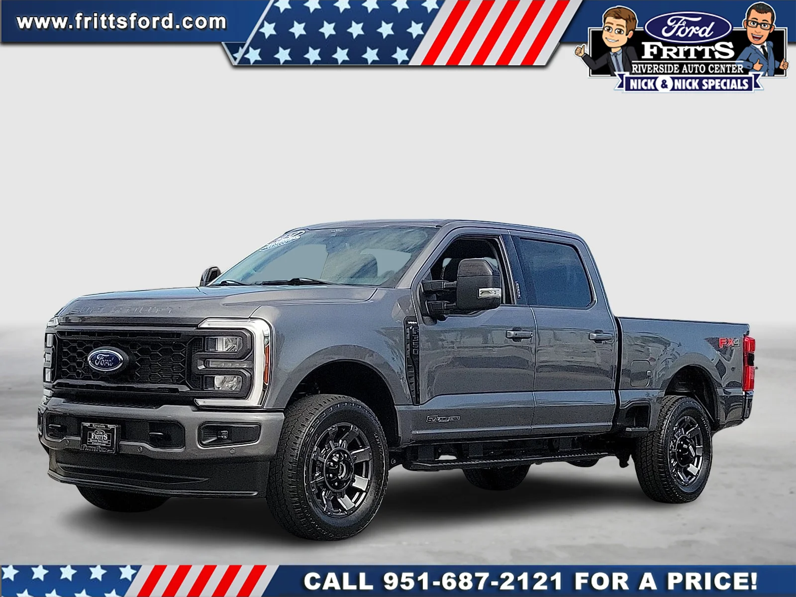 Used 2024 Gray Metallic Ford Lariat image 1
