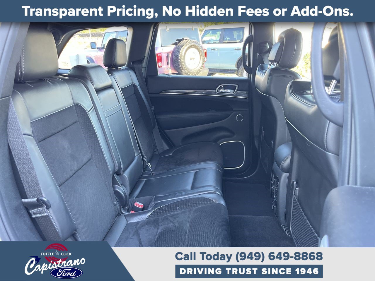 Used 2018 Bright White Clearcoat Jeep Trackhawk image 26