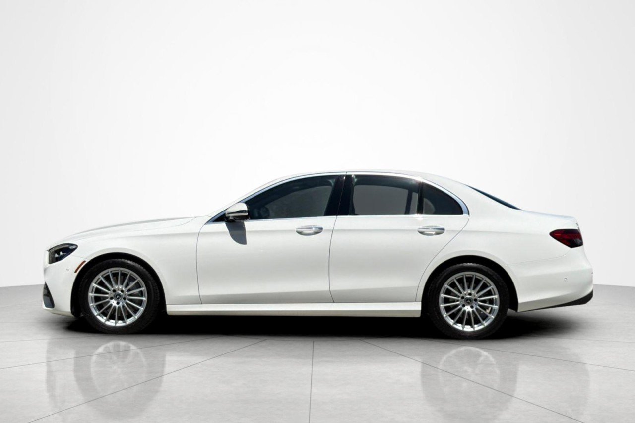 Certified Used 2022 Polar White Mercedes-Benz E 350 image 2