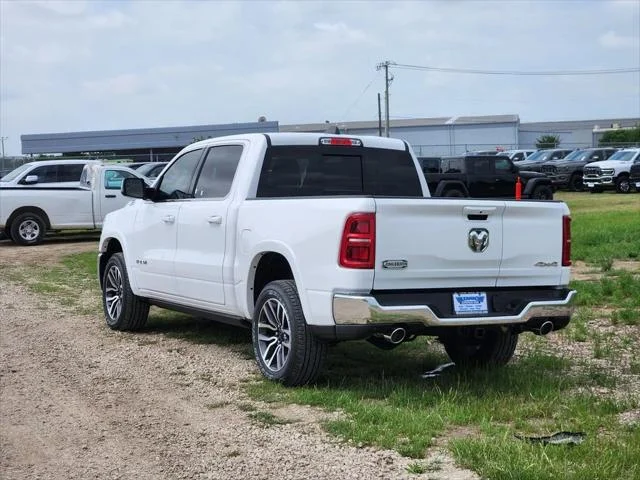 New 2026 Bright White Clear-Coat Exterior Paint RAM Limited Longhorn image 3