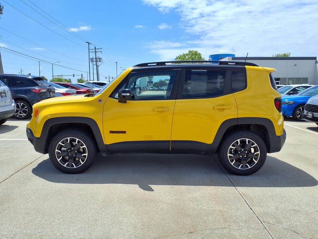 Used 2023 Solar Yellow Clearcoat Jeep Trailhawk image 12