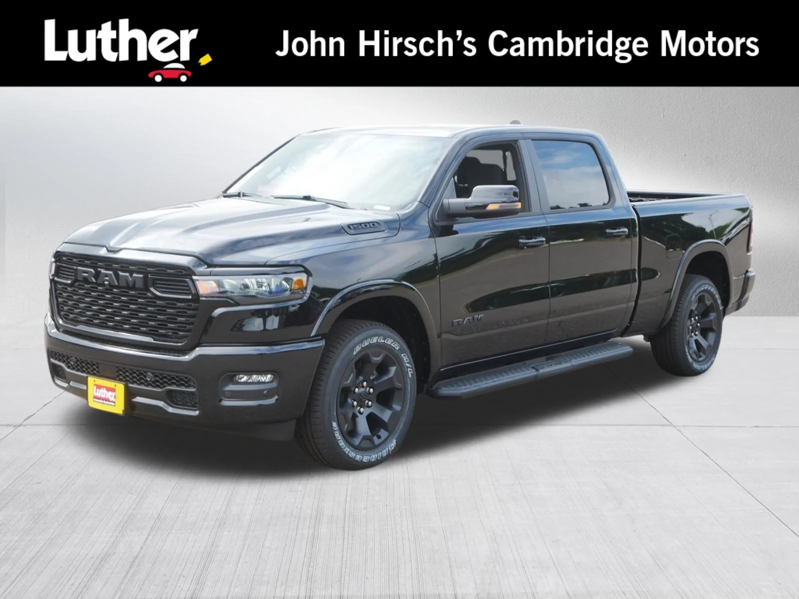 New 2026 Diamond Black Crystal Pearl-Coat Exterior Paint RAM Big Horn image 1