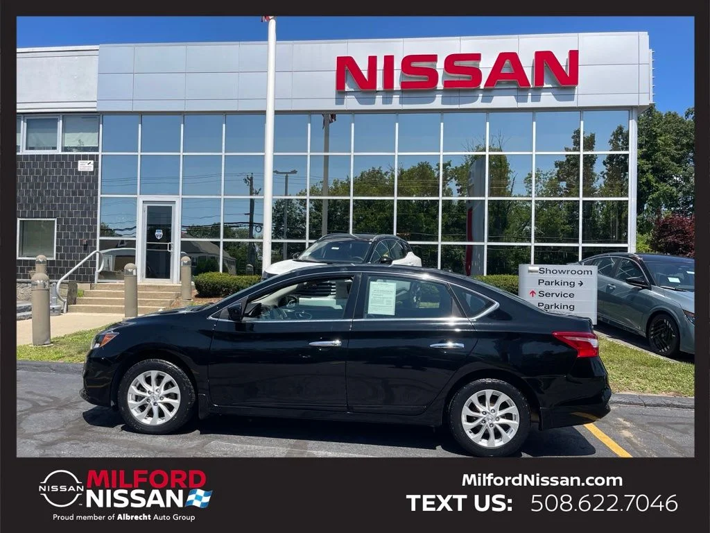 Used 2017 Nissan Sentra SV with VIN 3N1AB7AP1HY235904 for sale in Milford, MA
