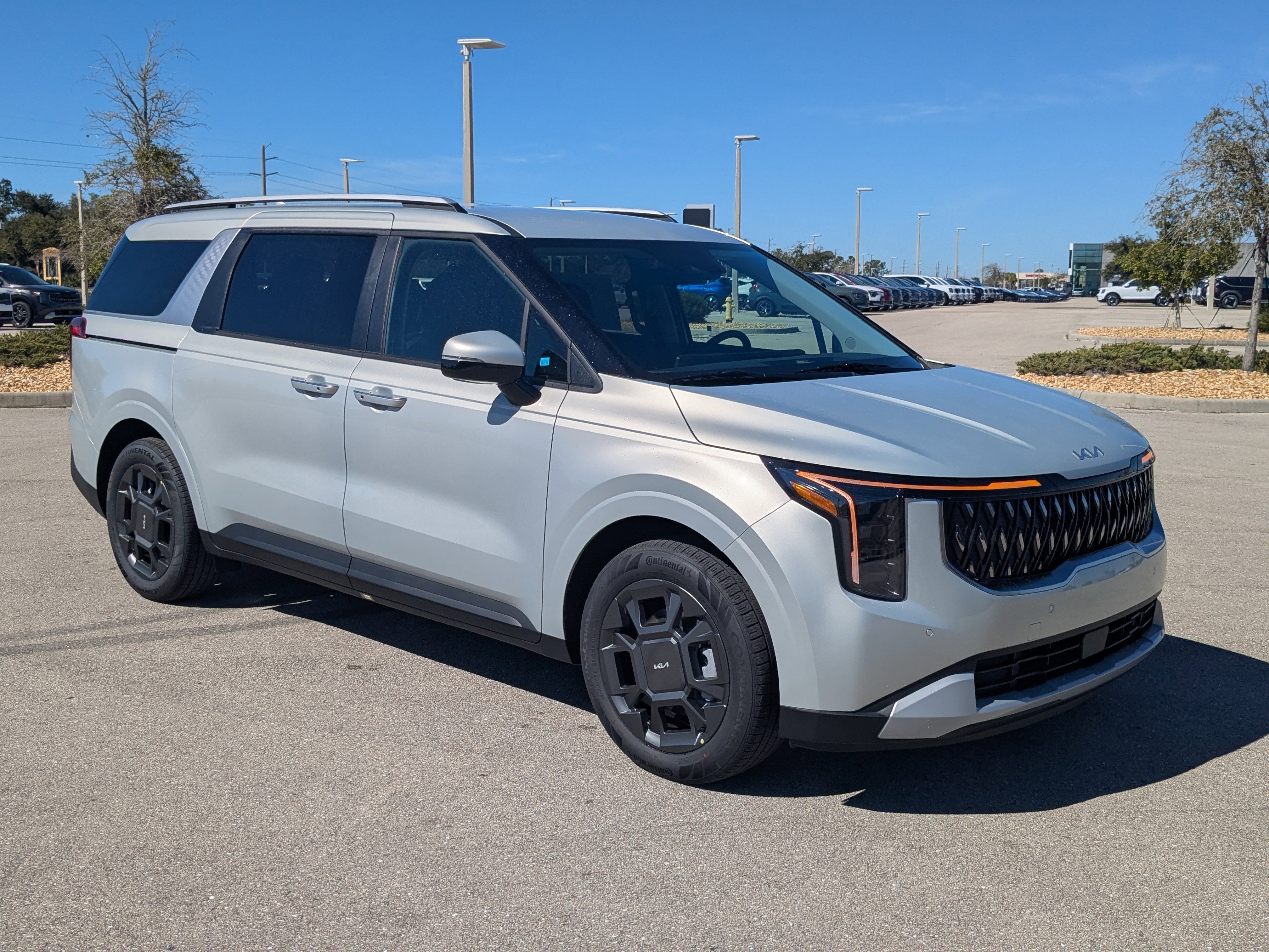 New 2026 Ivory Silver Kia EX image 2