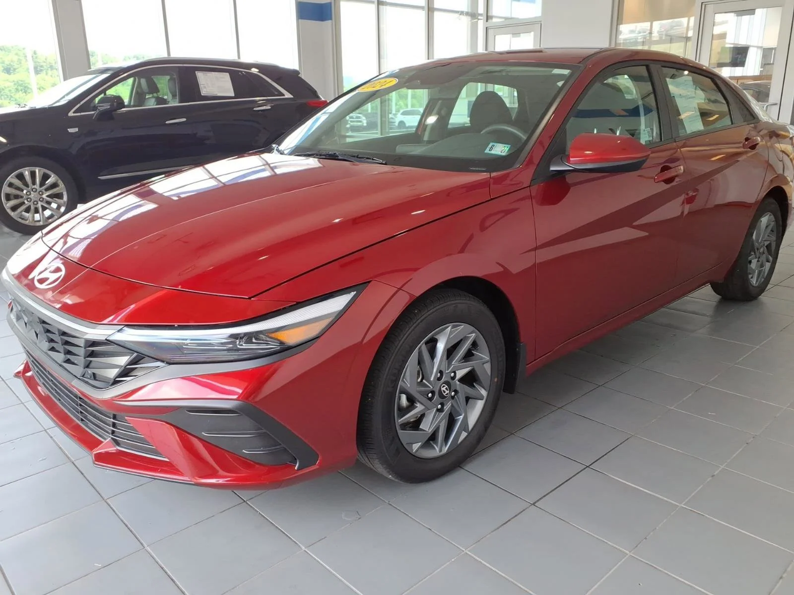 Used 2025 Ultimate Red Hyundai Blue image 8