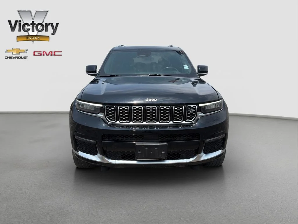 Used 2021 Jeep Grand Cherokee L Summit with VIN 1C4RJKEG7M8146229 for sale in Kansas City