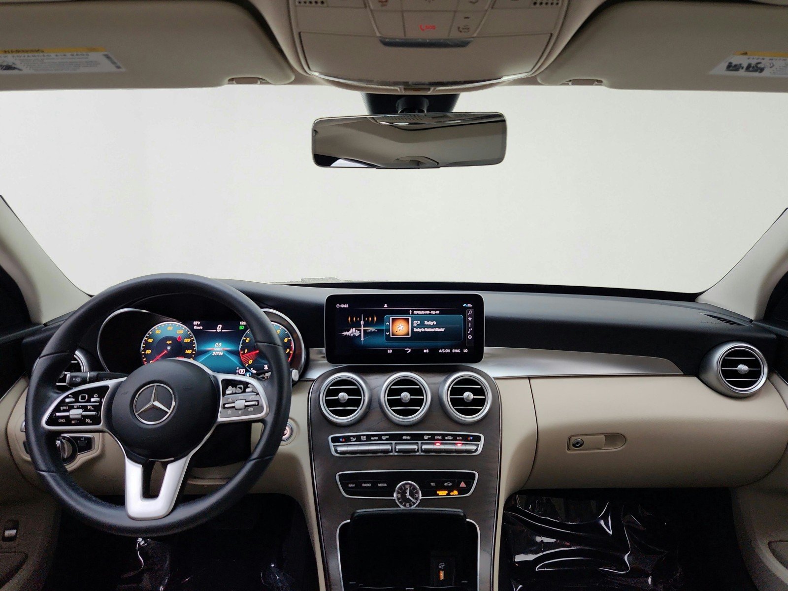 Used 2021 Polar White Mercedes-Benz C 300 image 32