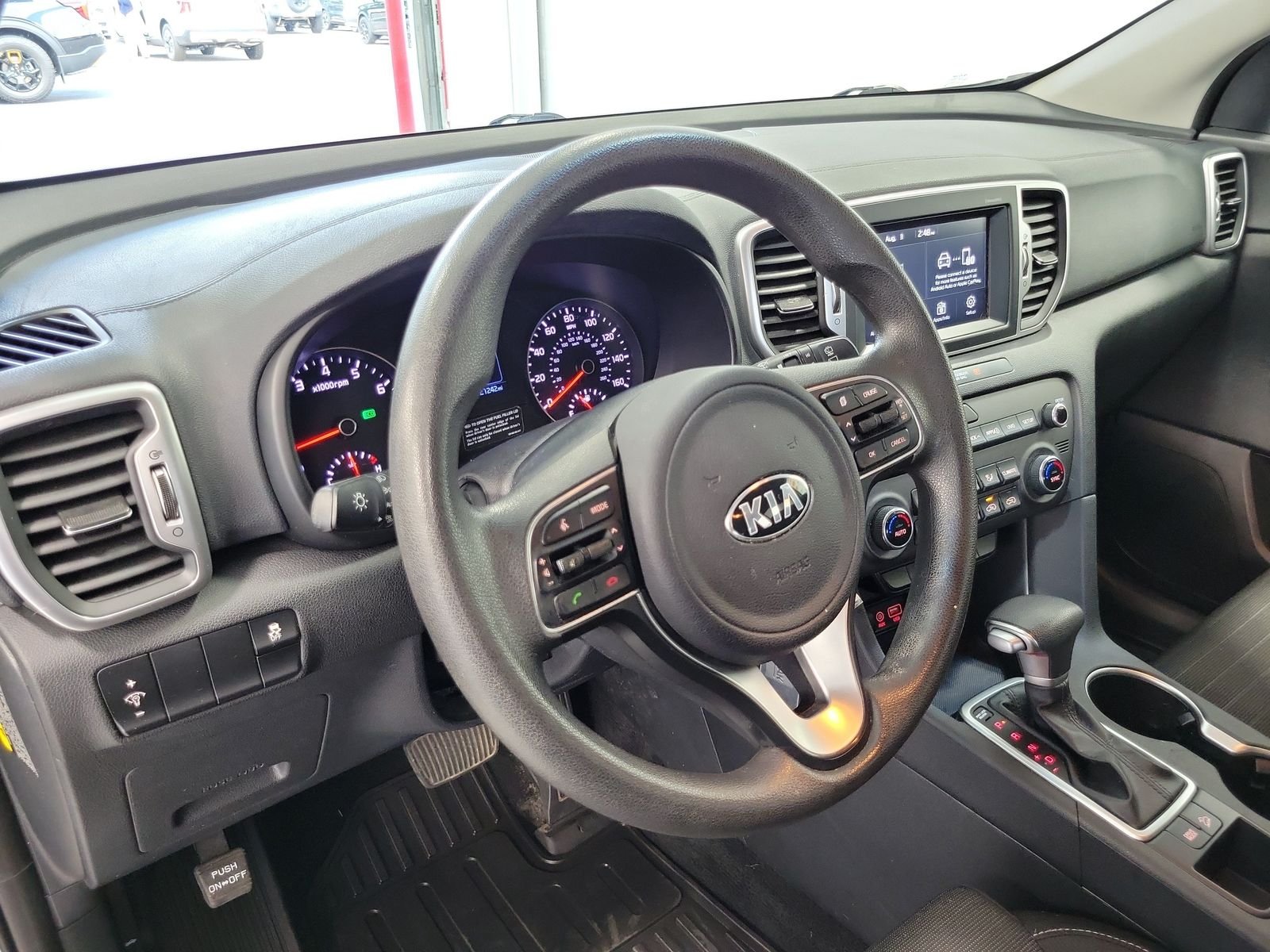 Used 2019 White Kia LX image 10
