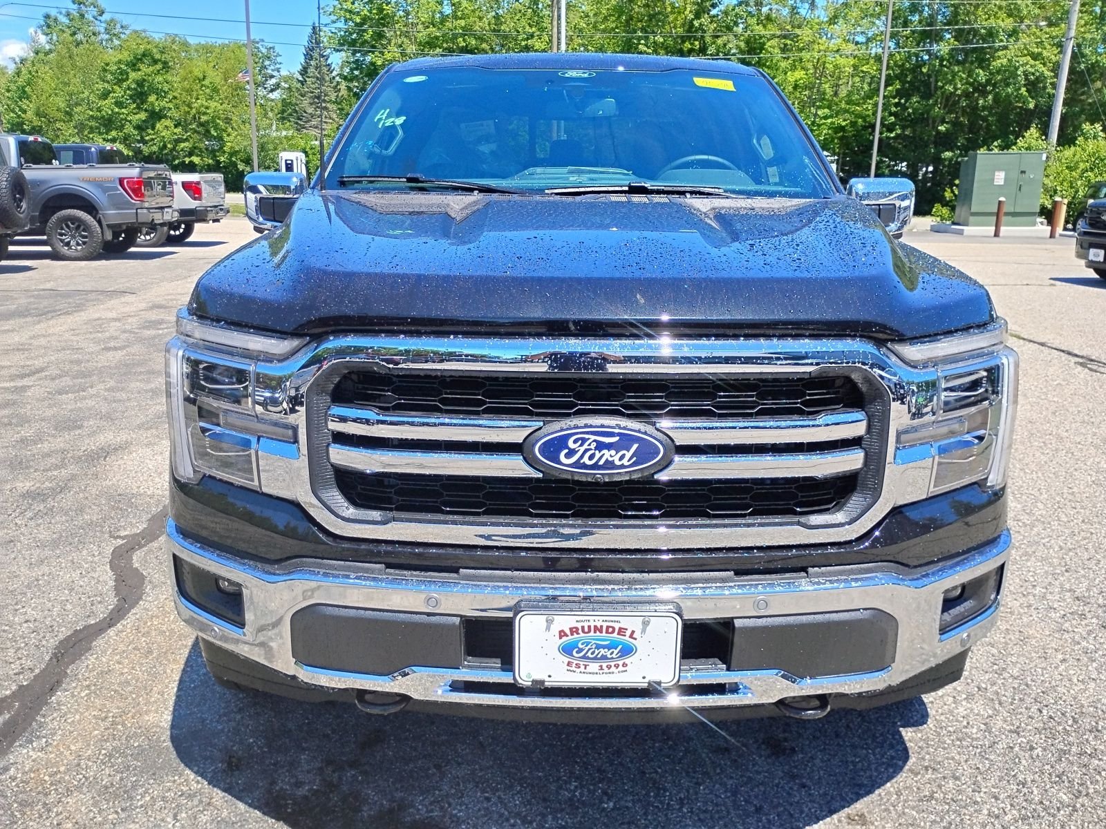 New 2026 Agate Black Metallic Ford Lariat® image 2