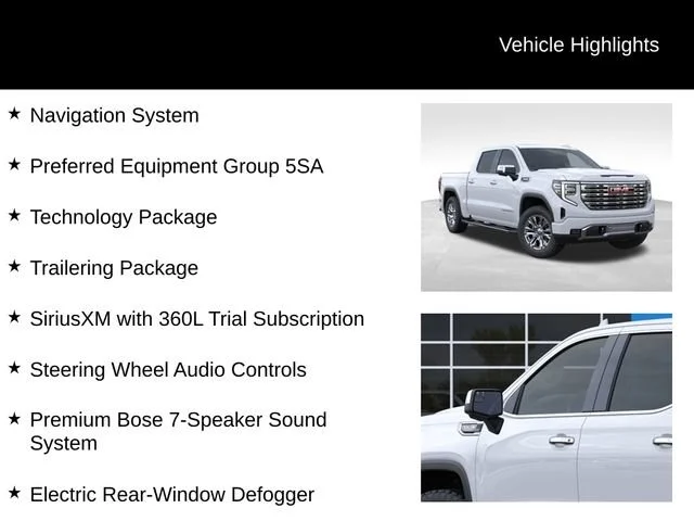 New 2026 Glacier White Tricoat GMC Denali image 8