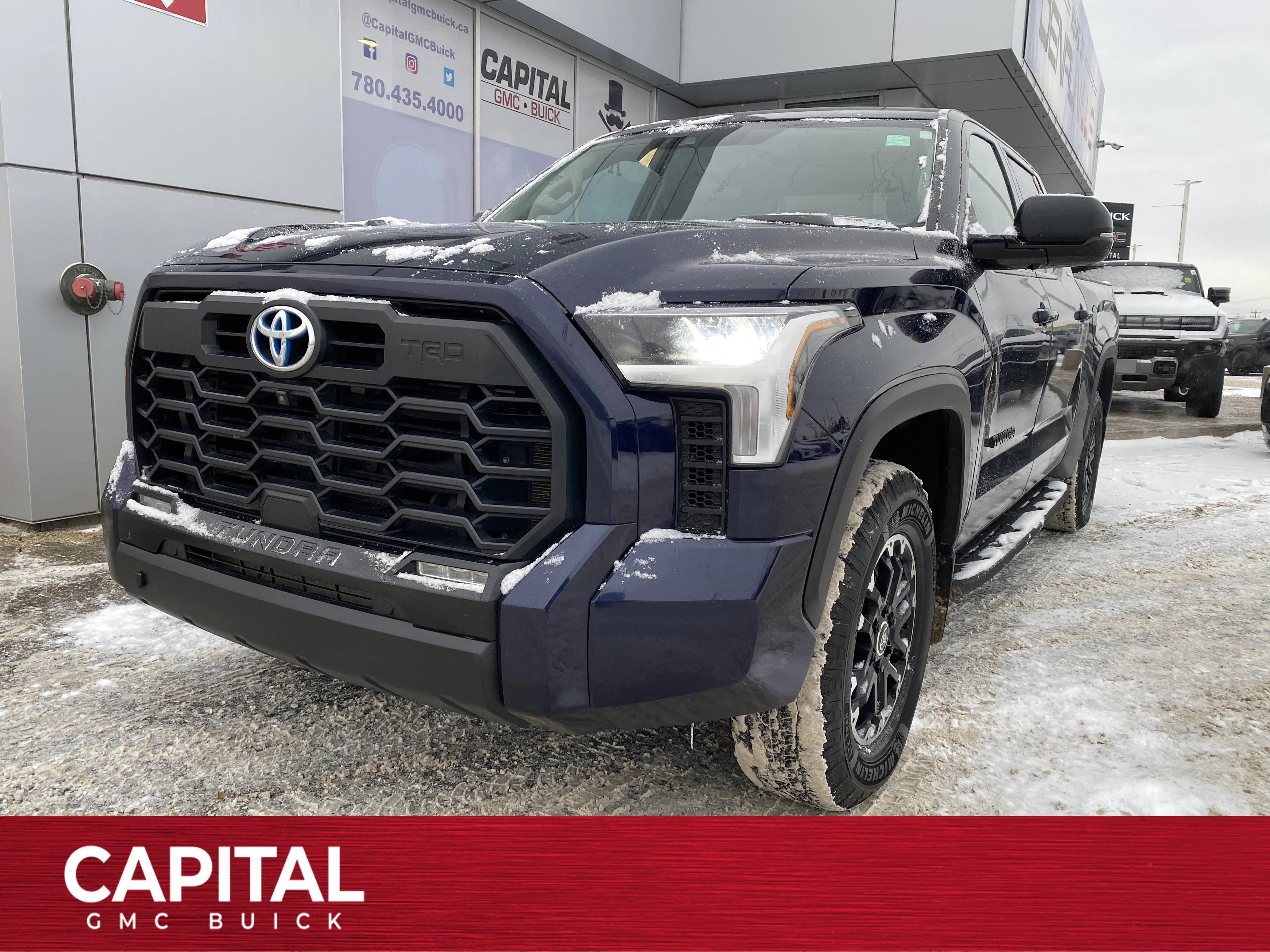 Certified Used 2024 Blue Toyota Limited Hybrid * PANORAMIC SUNROOF  * NAVIGATION * image 1