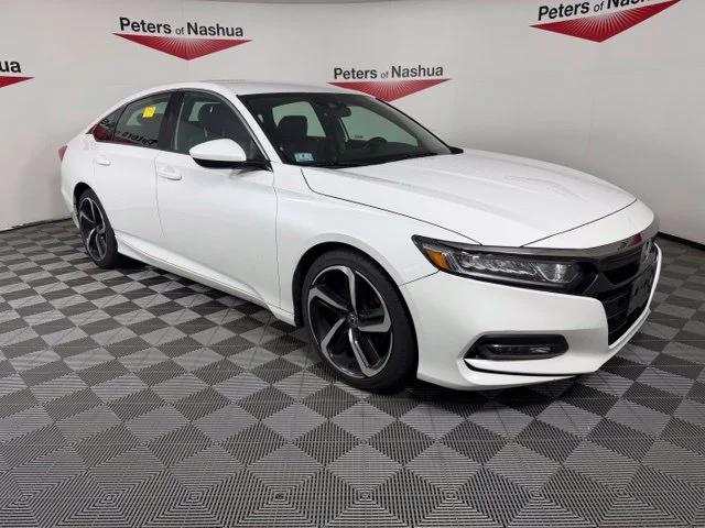Used 2019 White Honda Sport image 1